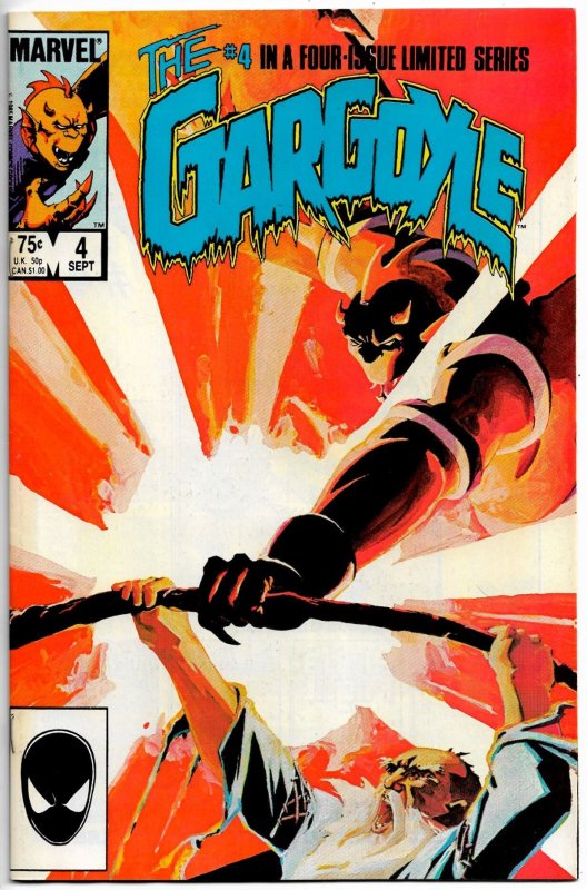 THE GARGOYLE #1 - 4 (1985) 7.0 FN/VF JM DeMatteis Mark Badger. Full mini-series!
