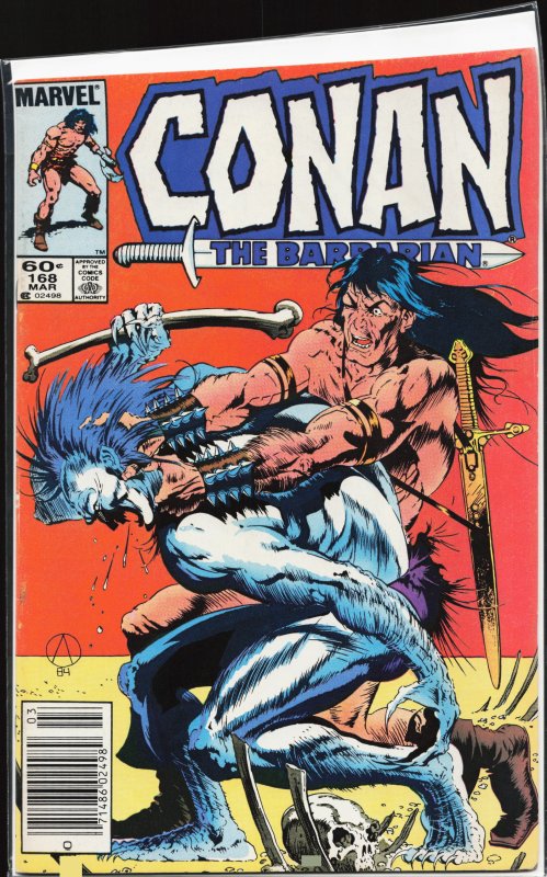 Conan the Barbarian #168 (1985) Conan