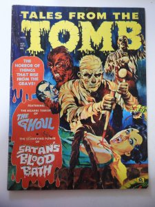 Tales from the Tomb Vol 4 #1 (1972) GD/VG Condition tape fc