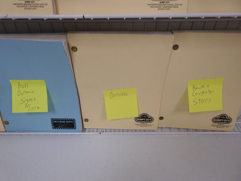 Lot of 21 Script City Scripts! See sticky notes for what scripts they are!