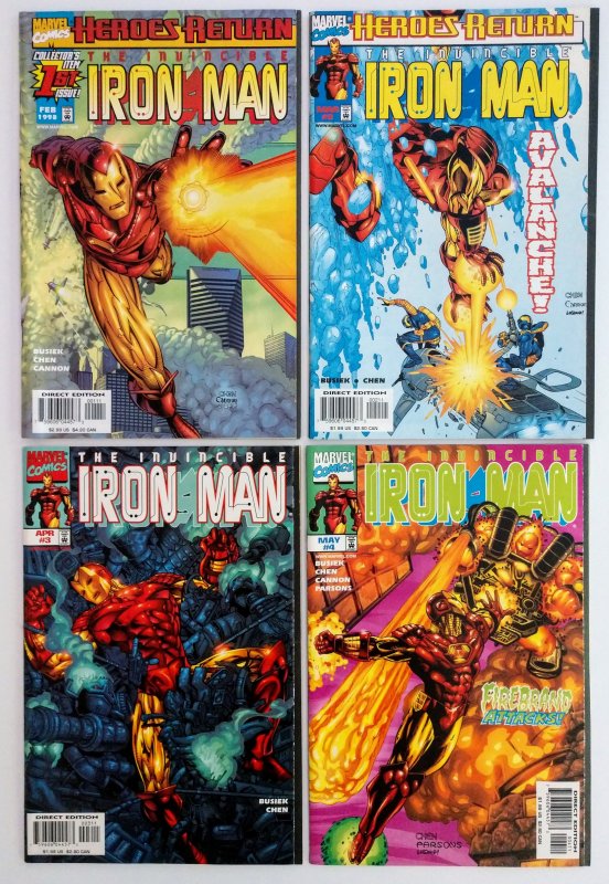 IRON MAN V3 1-13 13 LOT, HIGH GRADE