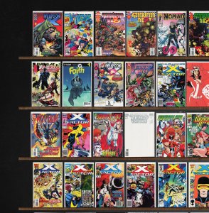 Huge Lot 150+ Comics with Excalibur, Freex, X-Factor, The Maxx, X-Men & More!