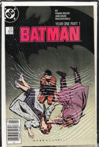 Batman #404 Newsstand Edition (1987) Batman [Key Issue]