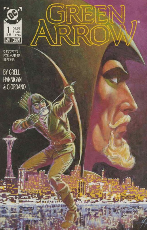 Green Arrow #1 VF/NM; DC | Mike Grell - we combine shipping 