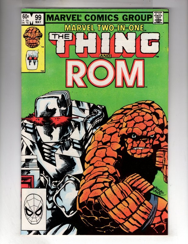 Marvel Two-in-One #99 (1983)      / ECA9x