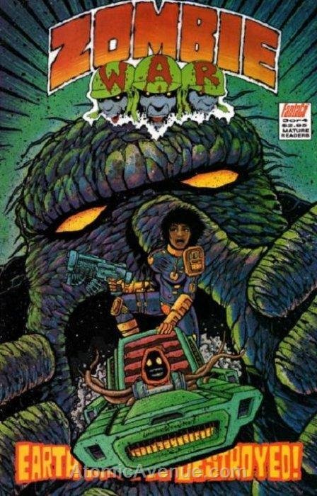 Zombie War: Earth Must Be Destroyed #3 VF ; FantaCo | Kevin Eastman