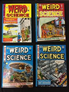 Complete Weird Science 4 Volume set with Slipcase EC Comics Russ Cochran