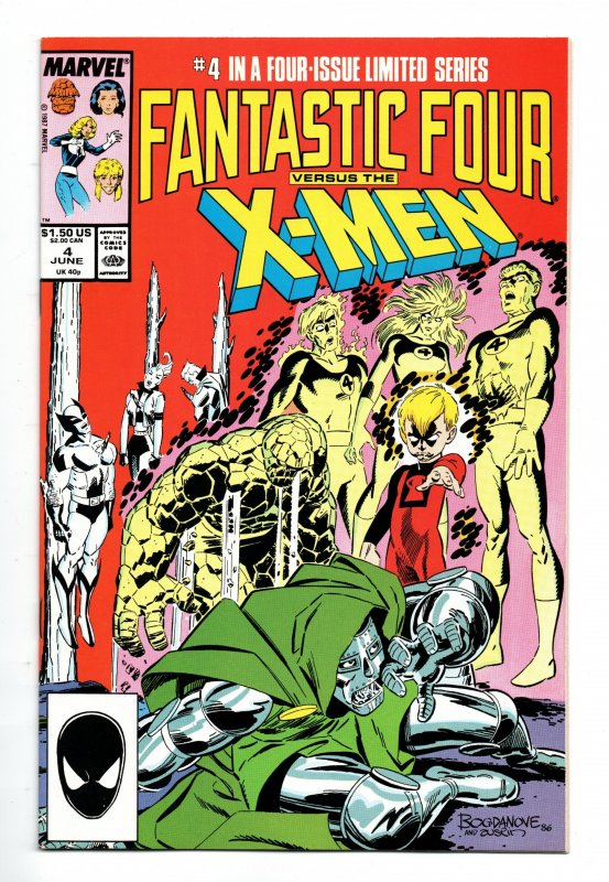 FANTASTIC FOUR VS X-MEN #01-04 (1987) TERRY AUSTIN | COMPLETE SERIES | 4 BOOKS