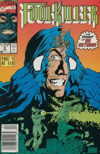 FoolKiller #4 (Newsstand) FN ; Marvel | Steve Gerber