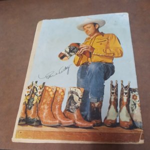 Gene Autry Comics 59 GOLDEN AGE 1952 Dell Comics Western MOVIE STAR HERO CLASSIC