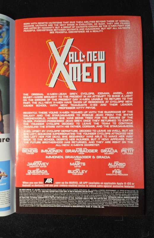All-New X-Men #27, NM Marvel, 2014