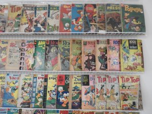 Huge Lot of 100+ Low Grade Comics W/ Walt Disney Comics, King Comics, +More!