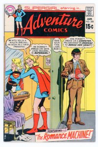 Adventure Comics #388 Curt Swan Cover Supergirl Brainiac VF+