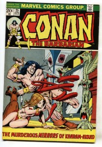 Conan The Barbarian #25  1972 - Marvel  -VF/NM - Comic Book