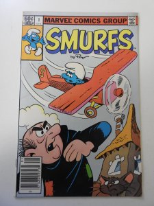 Smurfs #1 (1982) VG/FN Condition! 1/2 in spine split