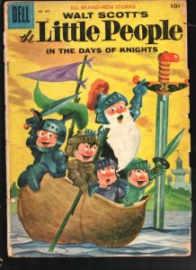 Little People-Four Color Comics #809 1957-Dell-Walt Scott-In The Time of Kni...