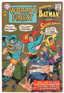World's Finest Comics #168 (1967) Superman and Batman and Robin
