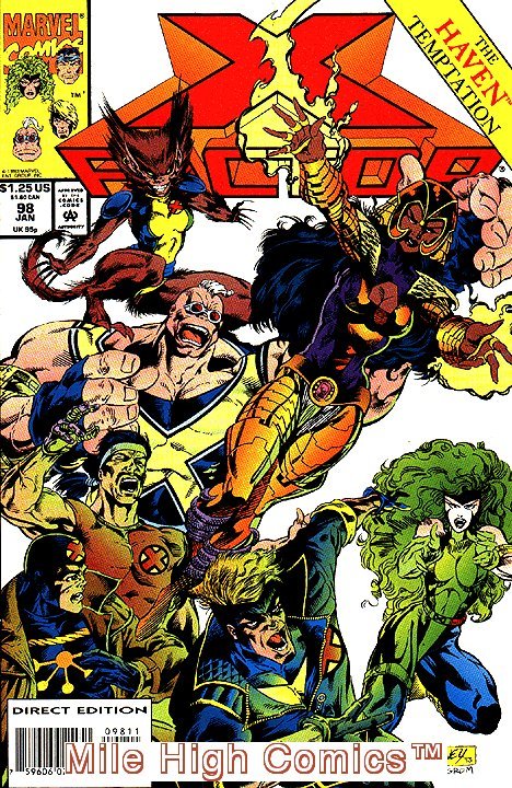 X-FACTOR (1986 Series)  (ORIGINAL X-MEN) #98 Very Good Comics Book