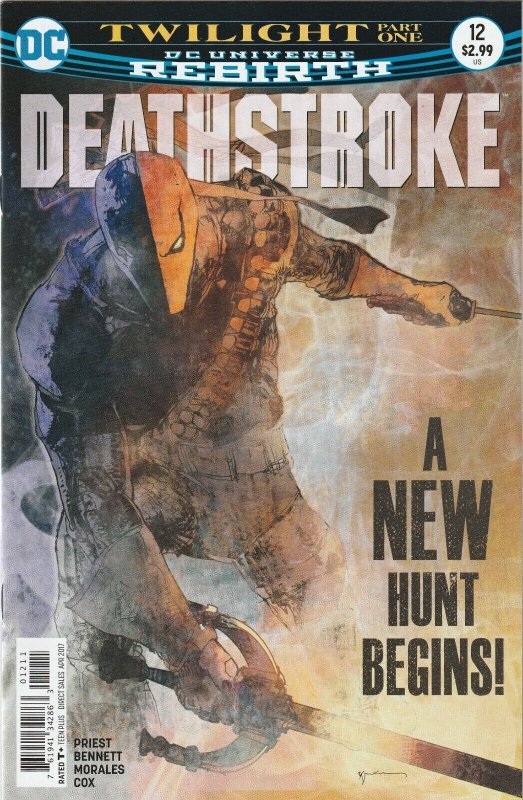 Deathstroke # 12 Cover A NM DC 2016 Series [H3]