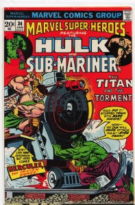 Marvel Super-Heroes #34 (1973) Hulk