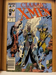Classic X-Men #32 (1989) abc