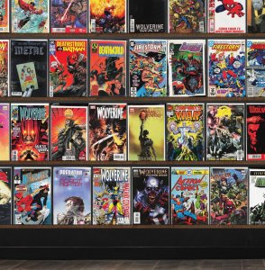 Huge Lot 150+ Comics with Wolverine, Action Comics, Superman & More!