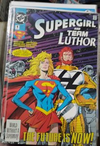 SUPERGIRL and team luthor   #1  1983  DC COMICS the future is now