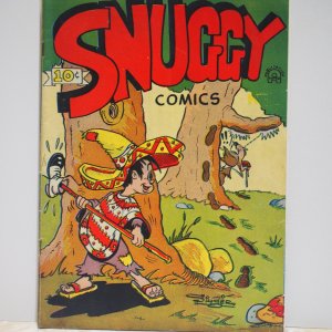Snuggy Comics #1 (1946) Fine+ Condition. Nice Cover Gloss. Rare Canadian Issue!