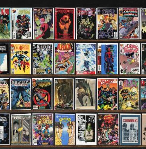 Huge Lot 150+ Comics with Cerebus, Captain America, Superman, The Flash & More!