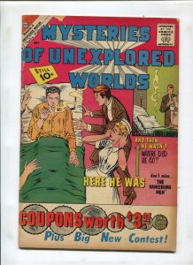 MYSTERIES OF UNEXPLORED WORLDS #24 (5.0) DITKO ART!