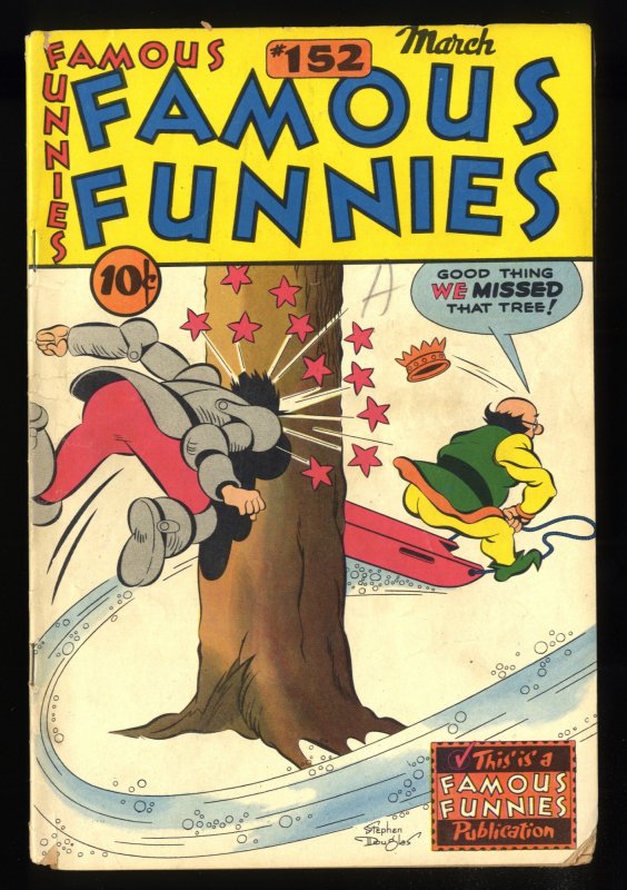 Famous Funnies #152 GD 2.0 Buck Rogers!