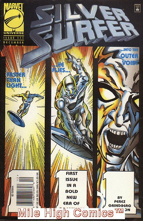 SILVER SURFER  (1987 Series)  (MARVEL) #111 NEWSSTAND Very Fine Comics Book