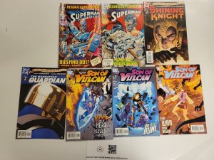 7 Comics #1 2 3 Son Vulcan #22 78 Superman #2 Guardian #2 Shining Knight 66 TJ28