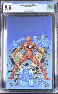 Iron Man: Facsimile Edition #1 Dice & Comics Cafe Dress and Virgin Set CGC