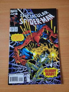 Spectacular Spider-Man #214 Direct Market Edition ~ NEAR MINT NM ~ 1994 Marvel