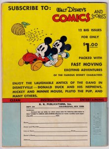 Walt Disney's Comics & Stories #20 (1942) early issue! Classic WWII cover