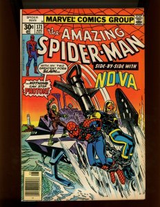 (1977) Amazing Spider-Man #171 - TEAM-UP WITH NOVA! (8.0)