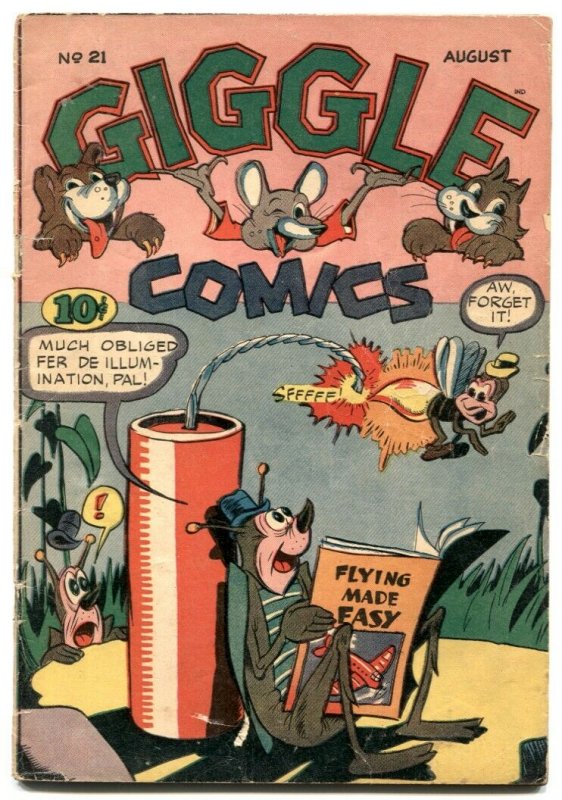 Giggle #21 1945-ACG Golden Age funny animals VG- 