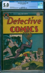 Detective Comics #95 (DC, 1945) CGC 5.0