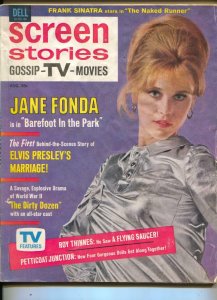 Screen Stories-Jane Fonda-Roy Thinnes-Elvis Presley-Frank Sinatra-Aug-1967