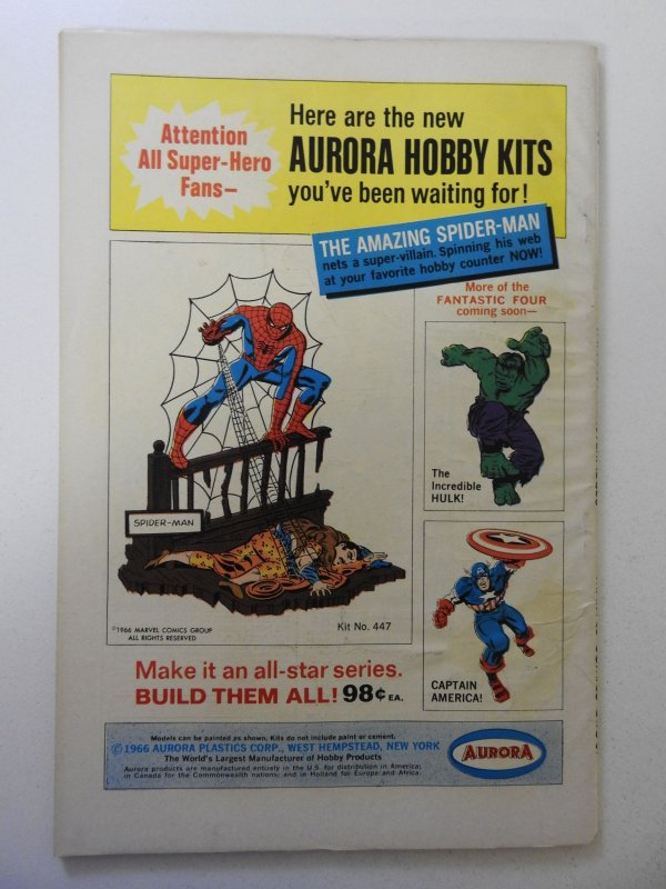 Fantasy Masterpieces #7 (1967) VG+ Condition moisture stain