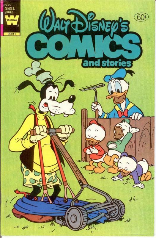 WALT DISNEYS COMICS & STORIES 505 F-VF 1982 COMICS BOOK