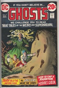 Ghosts #17 (Aug-73) NM- High-Grade 