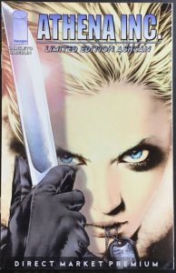 Athena Inc. Limited Edition Ashcan Direct Market Premium - Image Comics - 2001