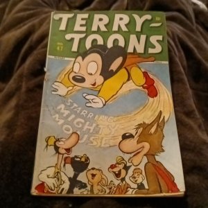 Terry-Toons #47 golden age 1946 Timely Comic Book mighty mouse cover superhero