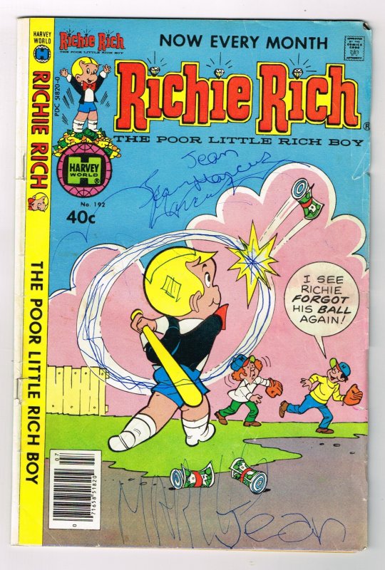 Richie Rich #192 (1980)   Harvey Comic 40Cent Comic