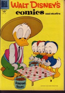 WALT DISNEY'S COMICS & STORIES #204 DONALD DUCK  BARKS VG