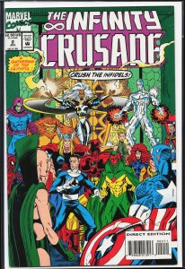 The Infinity Crusade #2 (1993) Mr. Fantastic