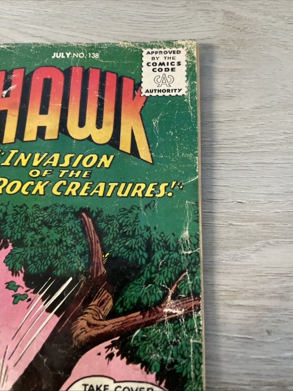 BLACKHAWK #138 Low Grade 1959