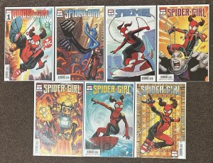 Spider-Girl #1,2,3,4,5,6,7 NM Set Nakayama Marvel